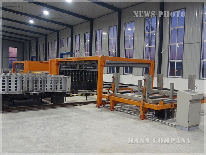 山東客戶-M30石膏墻板生產線