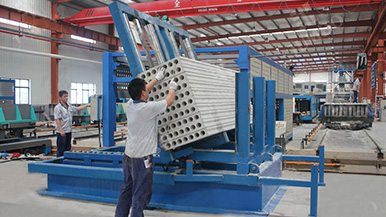 內墻墻板生產設備-成組立模類輕質墻板生產線-無需東奔西走，鄭州瑪納就有