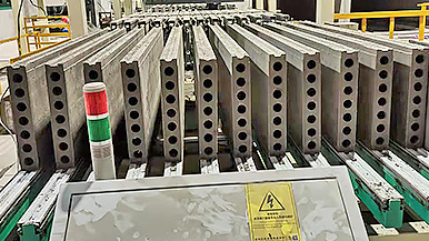 輕質陶粒條板設備-專業設計 新穎理念-陶粒墻板生產線順利驗收